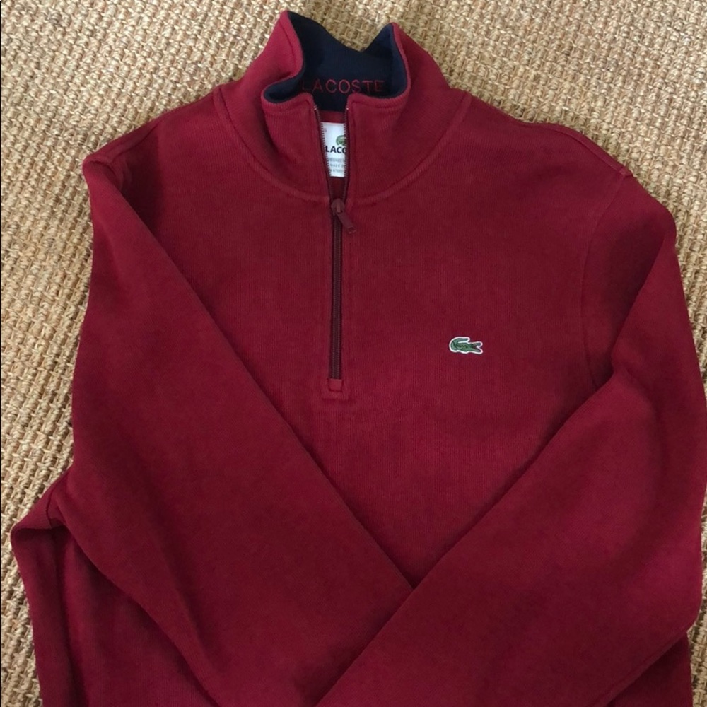 Lacoste Mens Quarter ZIP